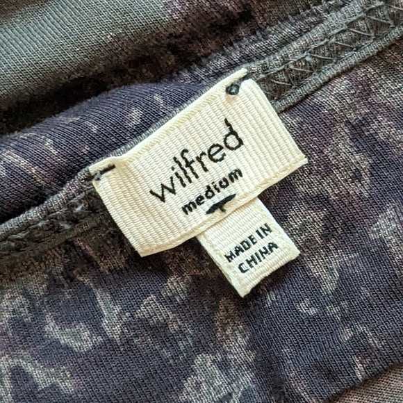 WILFRED Bustier Camisole Adjustable Straps Grey Cotton/Modal Women's Medium - Picture 7 of 9